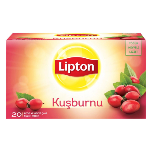 Lipton Kuşburnu Bardak Poşet Çay 20'Li 50 G