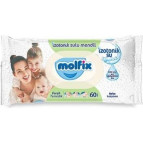 Molfix Izotonik Sulu Islak Mendil 60'Lı Ferah Temizlik Kapaklı