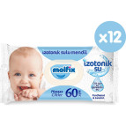 Molfix İzotonik Sulu Islak Mendil Hassas Ciltler 720' Li