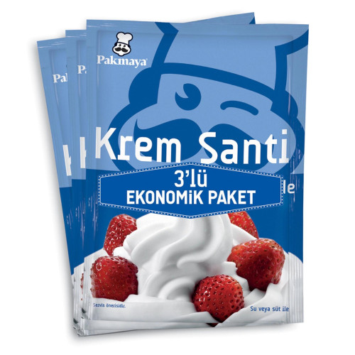Pakmaya Krem Şanti 3 Lü Avantaj 225 G