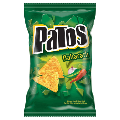 Patos Baharat Aroma Çeşnili Mısır Cipsi 167 G