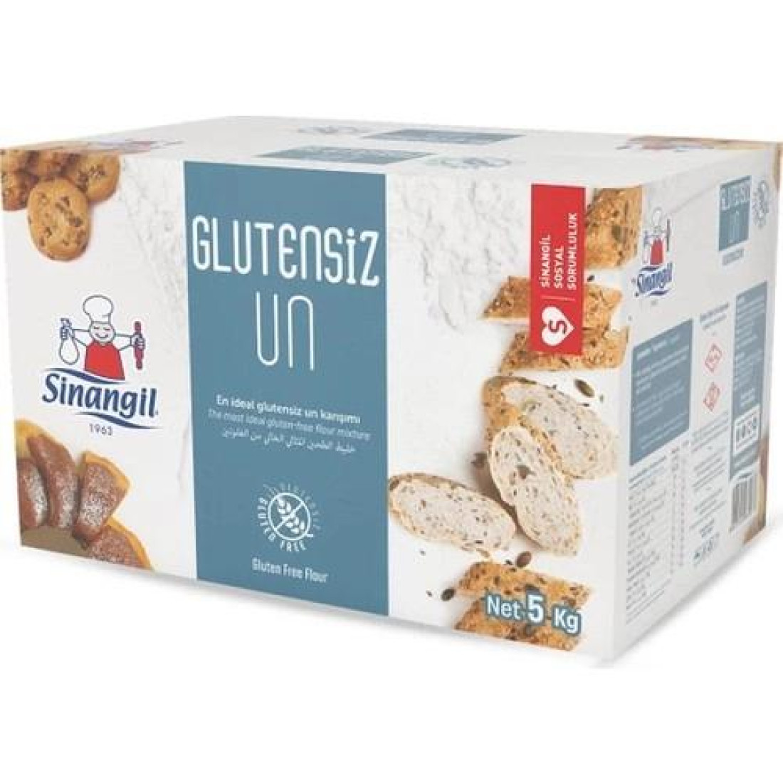 Sinangil Glutensiz Un 5 Kg