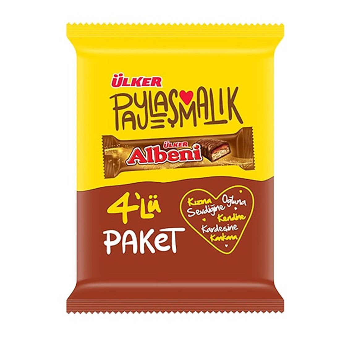 Ülker Albeni 4'Lü Paket 160G