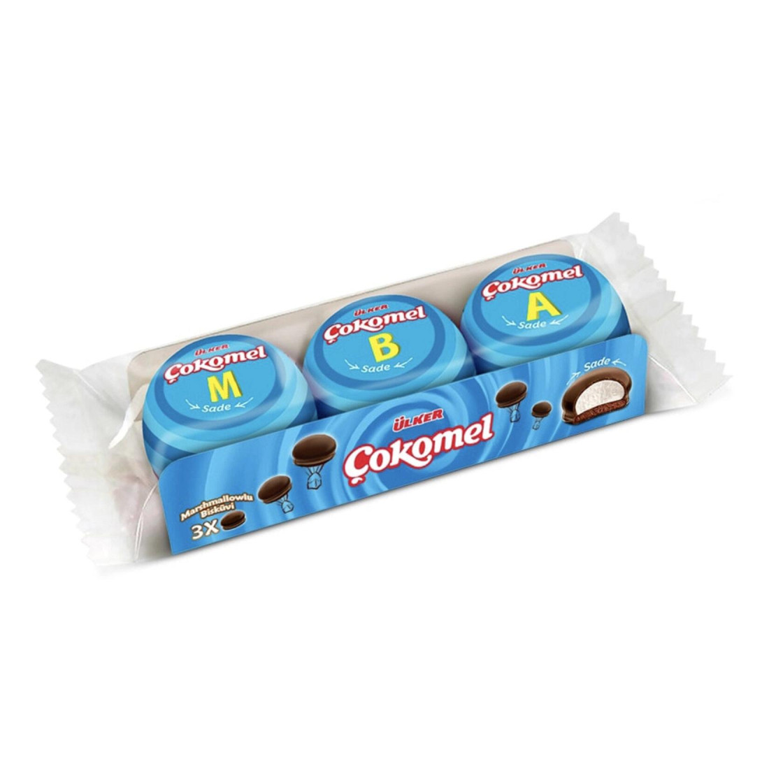 Ülker Çokomel Marshmallow Sade 36 G