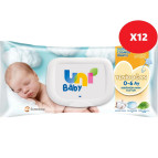 Uni Baby Yenidoğan Islak Mendil 12'Li 480 Yaprak