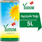 Yudum Ayçiçek Yağı Teneke 5 Lt