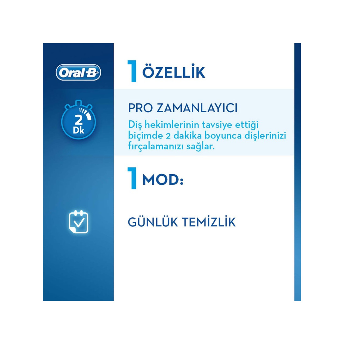 Oral-B Vitality D150 Şarj Edilebilir Diş Fırçası Cross Action