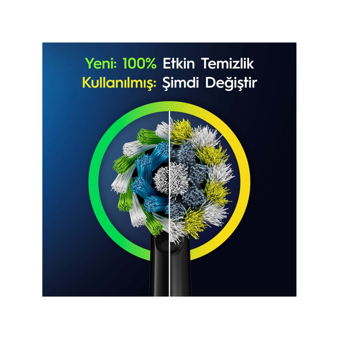 Oral-B Pro 3500 Şarj Edilebilir Diş Fırçası Siyah + Başlık