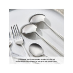 Karaca New Porto Elegance 60 Parça 12 Kişilik Çatal Kaşık Bıçak Takımı
